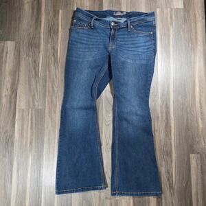 Torrid Luxe Slim Boot Jeans Womens 12S Dark Wash Super Stretch Denim 12 Short